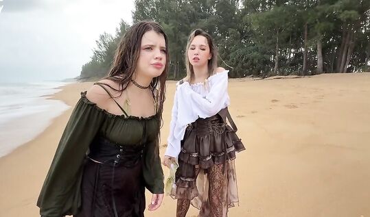 SkinLovers и Lil Karina отдались матросам за карту сокровищ — пиратский ММЖЖ с разговорами